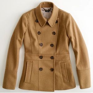 Jcrew Factory Wool Peacoat